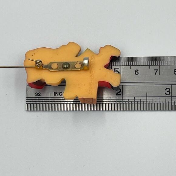 VTG Christmas Winter Holiday Pin Brooch Lot Santa Drummer Boy Snowman Teacher - Picture 7 of 9